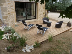 terrasse en pin