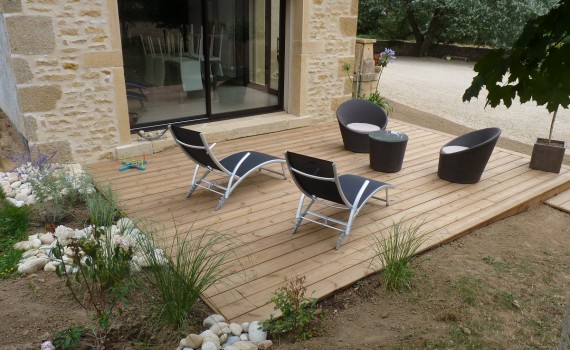 terrasse en pin