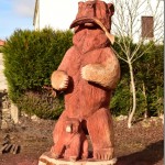 sculpteur animalier sur bois