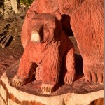 sculpteur animalier sur bois