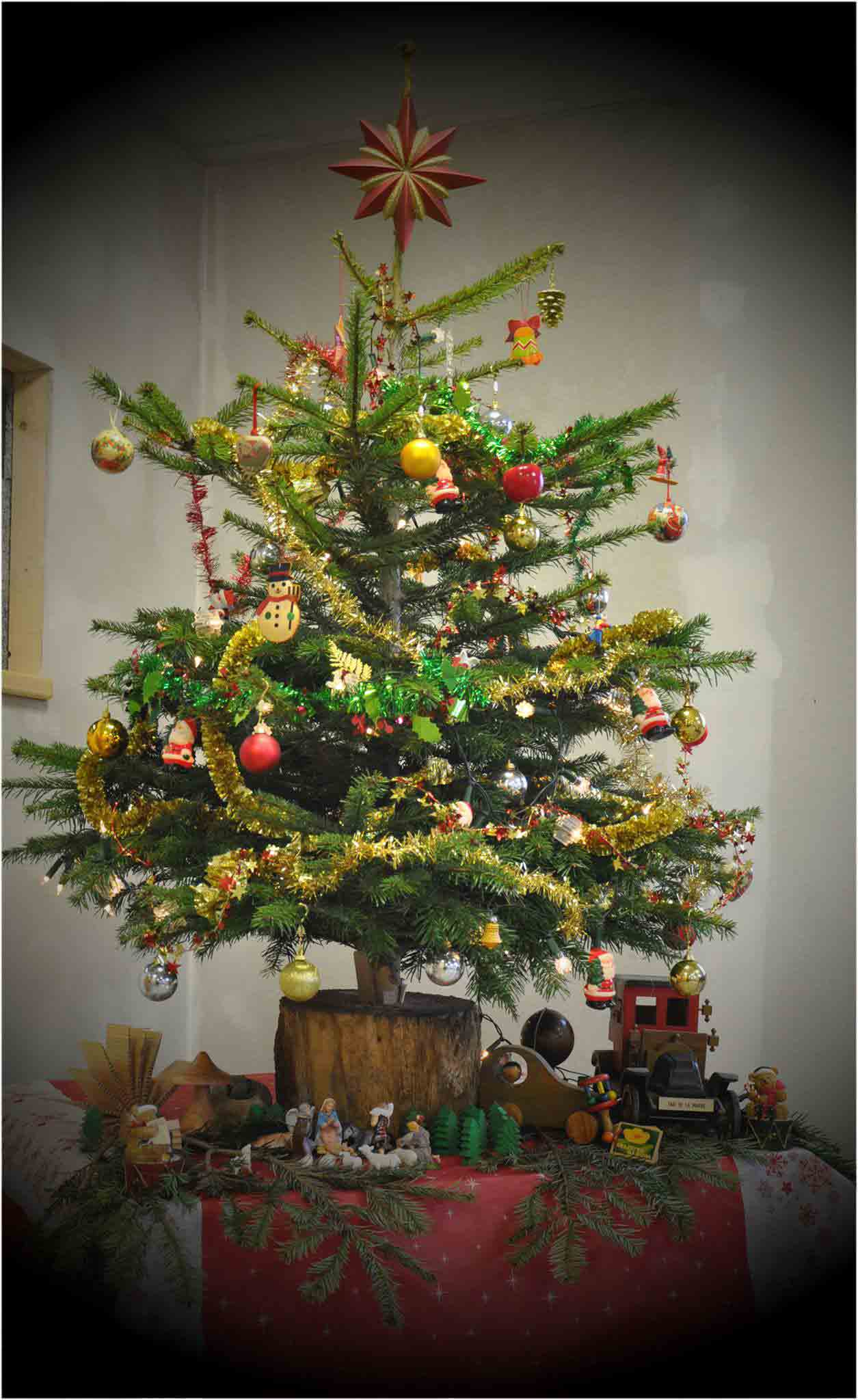 Sapin de Noël d'Eurodouglas en 2013