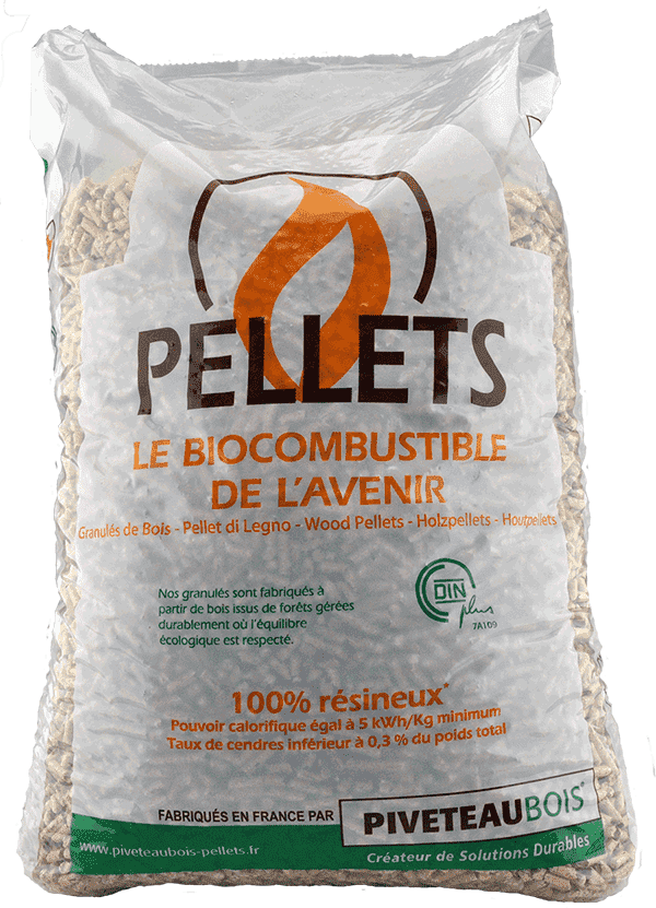Granulés / Pellets de la marque PiveteauBois disponible chez Eurodouglas pour votre chauffage au bois !!!