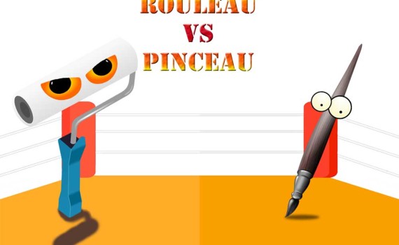 Pinceaux vs Rouleaux : Qui gagnera ?